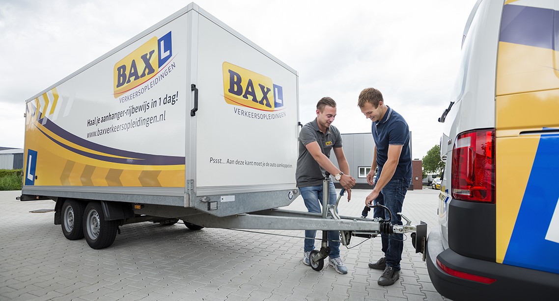 Rijinstructeur auto + aanhanger (BE)